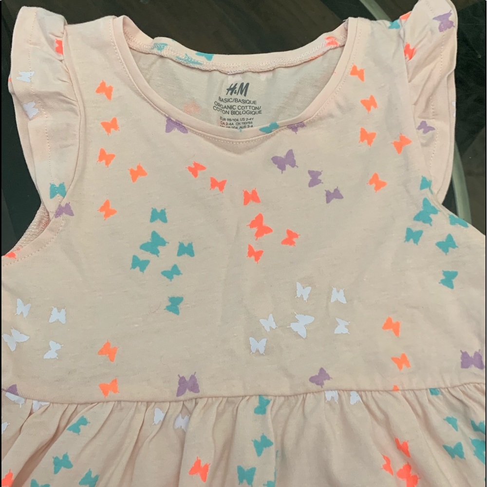 ⭐️ 5 for 25 ⭐️ Light pink butterfly dress